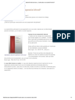 Suspension Laboral Cuando Aplicar Legislación Laboral Peruana