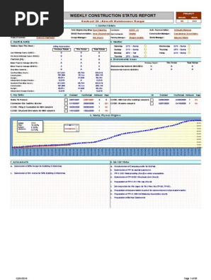 Weekly Report Sample
