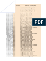 Researchproject Excel