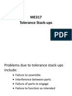 ME317 Tolerance Stackup