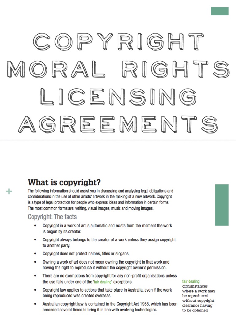 copyright Copyright Works Of Art