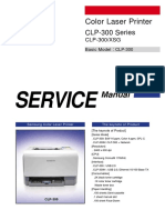Samsung clp-300 Service Manual PDF