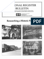 National Register Bulletin 39: Researching Historic Properties