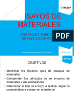 Ensayos Traccion e Ensayo de Impacto TMA 2015 PDF