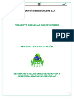 Modulo Sobre Ecoeficiencia y Amb Curricular