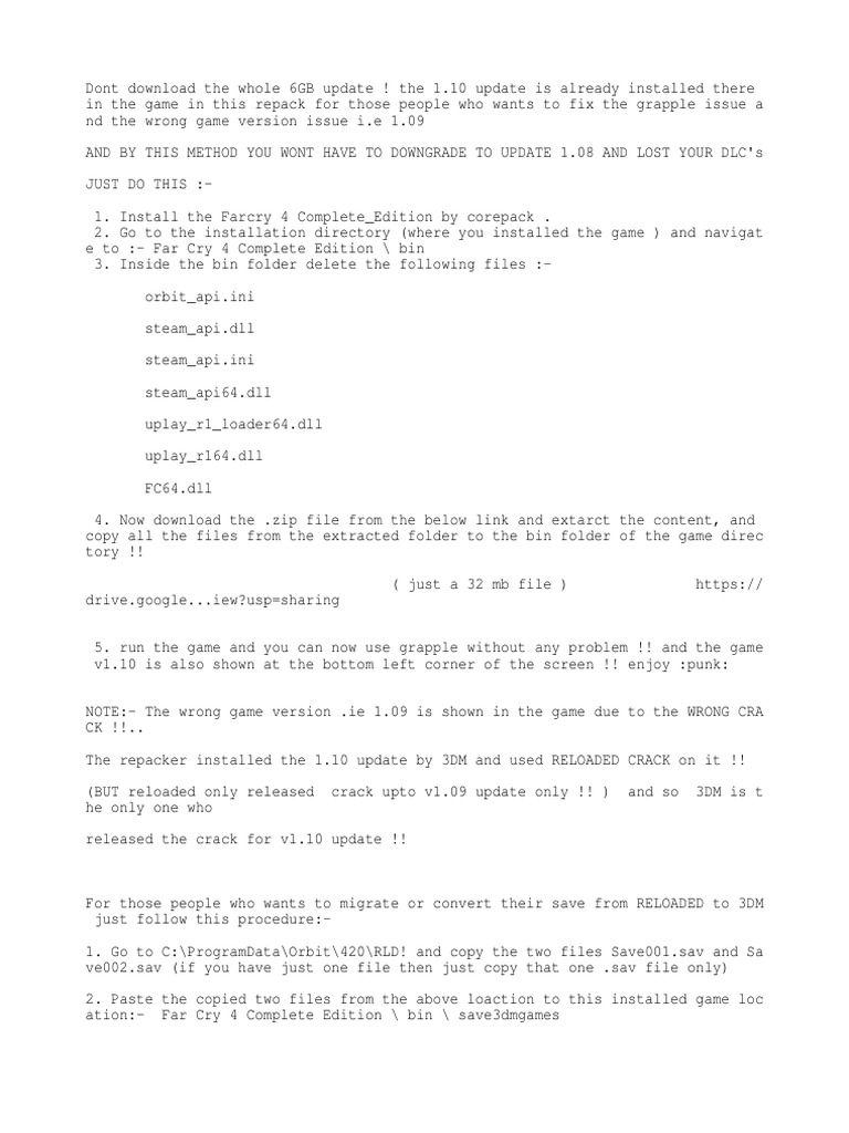 How To Fix Rope Bug And Update The Version To 1.10 | PDF