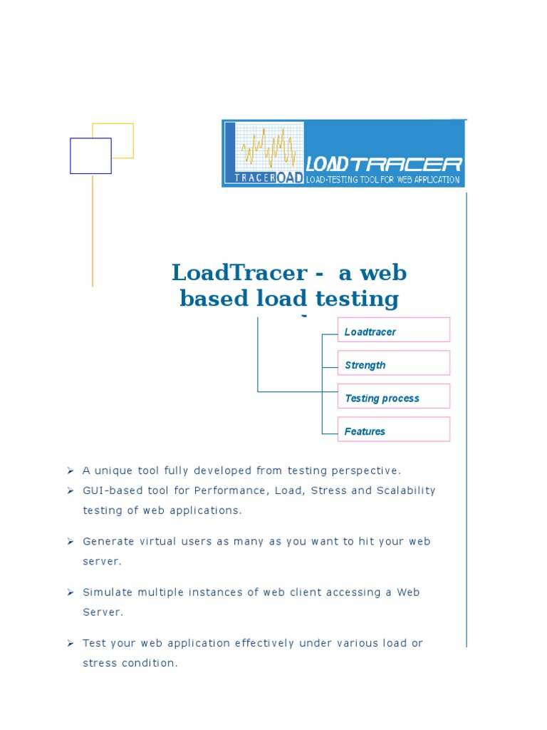 LoadTracer a  Based Load Testing Tool  Application  Server