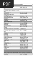 Accenture Holidays List for CY2016