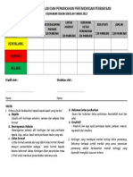 Borang Pengadilan Dan Pemarkahan Pertandingan Perbarisan