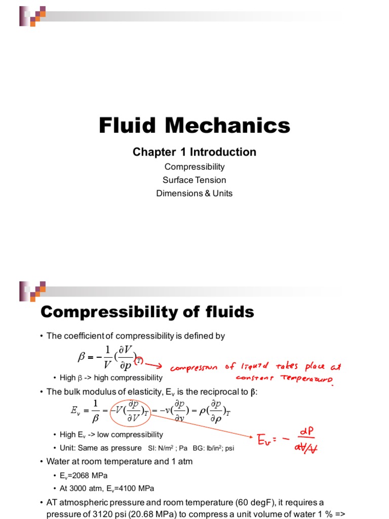 Fluid Mechanics: Chapter 1 Introduction | PDF | Teaching Methods ...