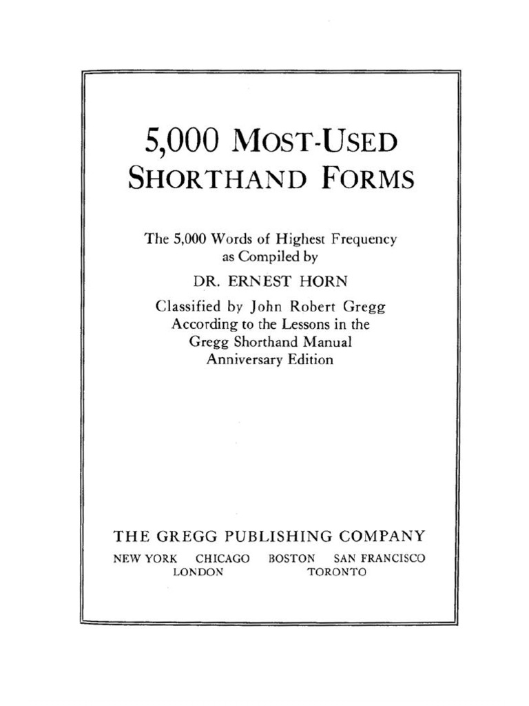 Learn shorthand free image