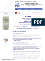 How Do Variable Frequency Drives (VFDS) Work - or AC Drive Troubleshooting, Repair and Applications