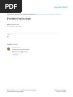 2016-Positive Psychology Entry-Encyclopedia Mental Health