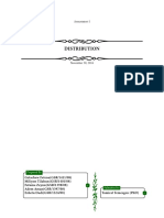 Distribution: Assignment I