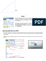 Prvi Koraci u Programu Excel 2010