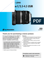Canon EF S 10 22mm F 3.5 4.5 USM Lens