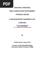 Creating a Regional Reiki & Brain Wave Entrainment Training Center