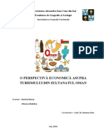 O Perspectiva Economica a Turismului Din Oman