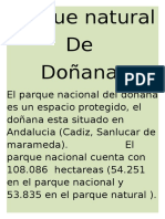 Trabajo Del Doñana