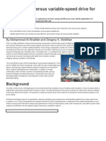 Control Valve Versus Variable