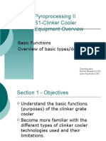Pyroprocessing II S1-Clinker Cooler Equipment Overview: Basic Functions Overview of Basic Types/designs