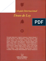Coloquio Deseo y Ley PDF