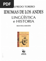 Alfredo Torero F. de C. Idiomas de Los Andes (Sección)
