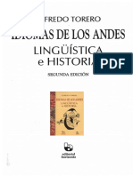 Alfredo Torero F. de C. Idiomas de Los Andes (Sección)