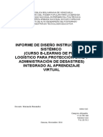 Informe Diseño Instruccional.