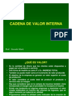 Cadena de Valor Interna