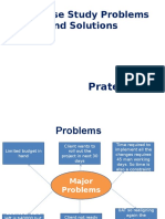 NIIT Case Study Problems and Solutions: Prateek Jain