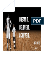 Dream It .. Believe It - Achieve It