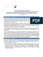 APORTES DE ACCIÓN CAMPESINA SOBRE ASPECTOS ESPECÍFICOS EN MATERIAS DE PROPIEDAD AGRARIA, AGUAS DE USO AGRÍCOLA, PROTECCIÓN DEL AMBIENTE, RÉGIMEN LABORAL Y SEGURIDAD SOCIAL, PARA LA ELABORACIÓN DE UNA NUEVA LEGISLACIÓN DE TIERRAS Y DESARROLLO AGRARIO