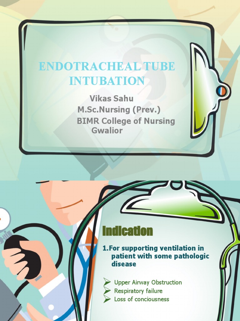 Endotracheal Tube Intubation Guide | PDF | Clinical Medicine | Surgery