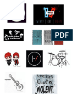 Twenty One Pilots Stickers