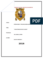 Informe - Caracterizacion de Fluidos