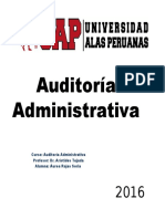 Ejemplo Auditoría Administrativa
