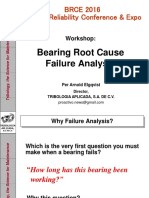 Bearing Failure Analysis InsightsTribology, the Science for MaintenanceWearCorrosionElectrical erosionPlasticdeformationFracture andcrackingSubsurface initiatedfatigueSurface initiatedfatigue