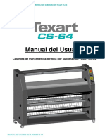 Texart Cs-64 Usermanual and Ce Eng v1.1 SP