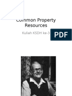 Kuliah Common Property Rrsources