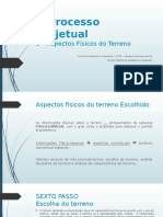 O Processo Projetual_ Aspectos Fisicos Do Terreno - Thiago e Karen