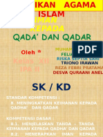 Beriman Kepada Qada' Dan Qadar