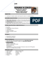 CV for the post of Computer Operator.docx
