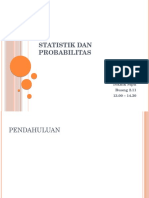 Statistik Dan Probabilitas - Before Mid