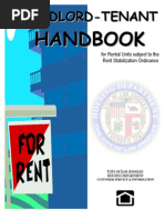 Download Los Angeles Landlord Tenant Handbook for Rent Stabilized Units by ezLandlordFormscom SN33296008 doc pdf