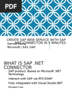 How to Create WS in SAP