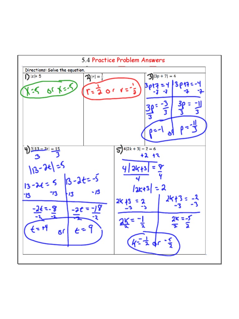 A1 7 4 Practice Solutions | PDF