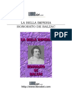 BALZAC HONORE DE - La Bella Imperia