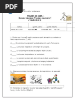 COEF.1 CIENCIAS 4 Fuerza y Movimiento