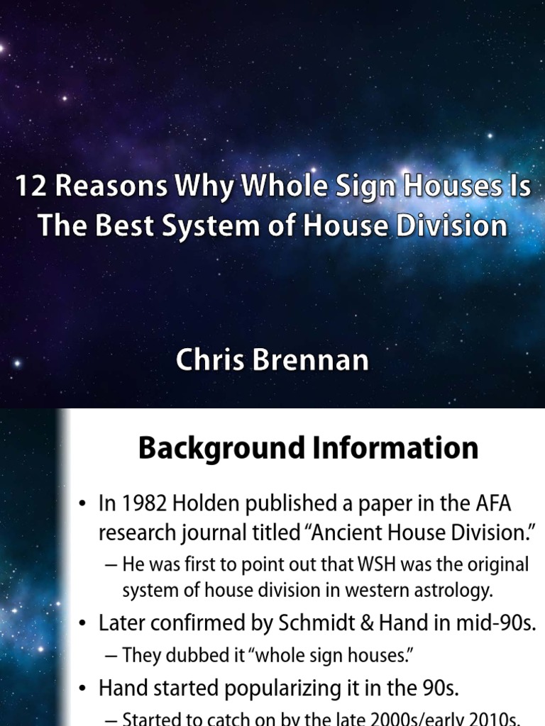 Whole Sign Houses Astrology Esoteric Cosmology